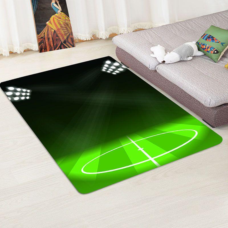 Luxurious Flannel Area Rug 2018 Football Rug Perfect For Boys Game Play Mats In Living Room