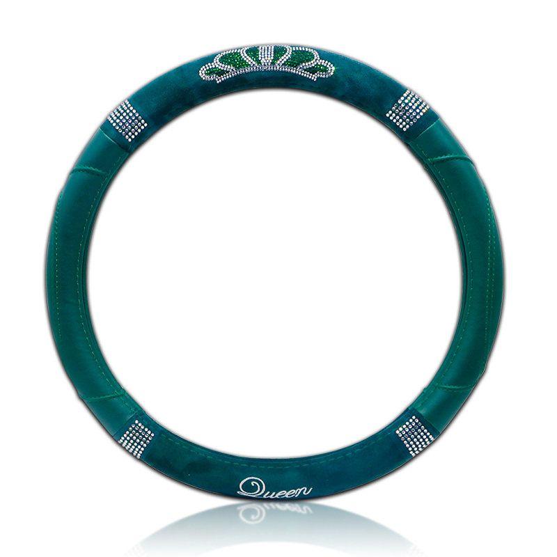 

Crown Queen Suede Four Seasons Universal Interior Car Green