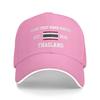 Thailand EST.1949 Krung Thep Maha Nakhon Capital Baseball Cap Trucker Hat Sun Outdoor Sport Snapback Cap Women Unisex Baseball Caps