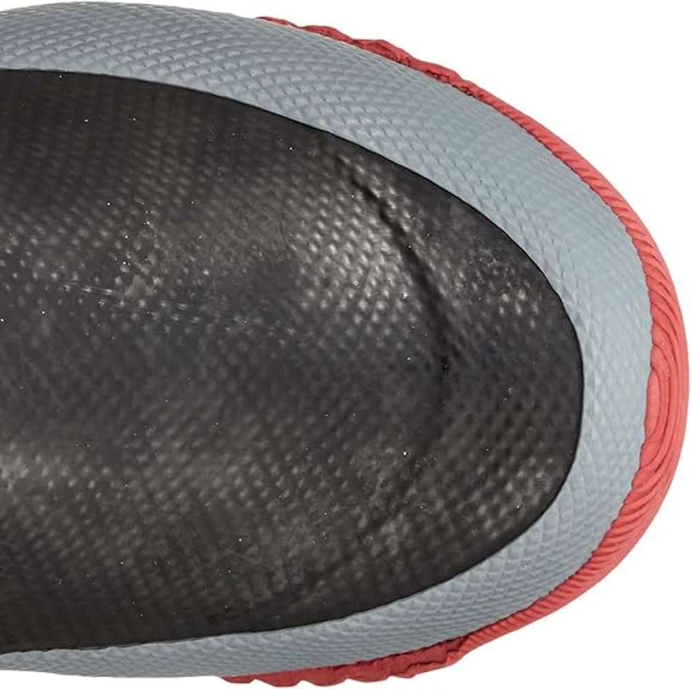 Atom Marine Master Rubber Short Rain Boots, Size S (23.5-24.0cm), Black, 383