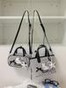Canvas Handbag With Zipper Closure For Daily Use And Cute Cat Design