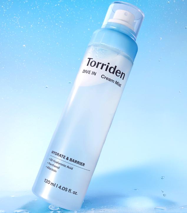 Torriden Dive-In Низкомолекулярный Гиалуроновый Кислотный Мист-Крем для Лица 120мл Увлажняющий 120ml