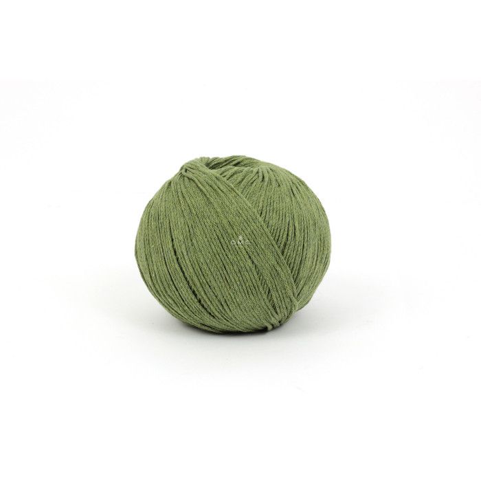 Fil Coton Recyclé - DMC - Eco Vita - 3mm - 100g - Couleur 018 vert