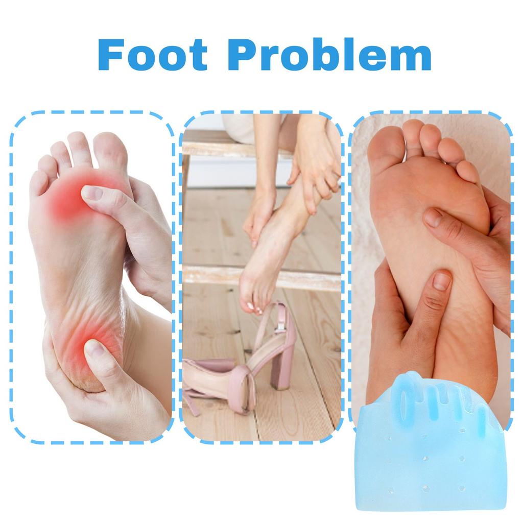 Toe Separator To Correct Bunion And Foot Pain Relief, Front Foot Pad, Big Toe Straightener