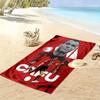 Milan Print Beach Towel, Large Soft Quick Dry Towel for Beach Camping Swimming