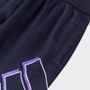 adidas Comfortable Moisture-Wicking Three-Quarter Pants Kids Bottoms Blue HT4917