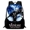Venom 3 After a Dance Anime Backpack Student School Bag Computer Bag