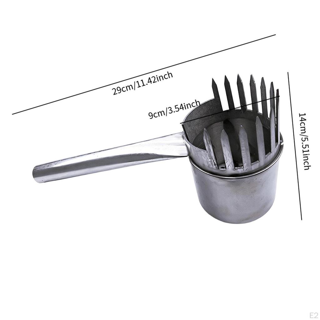 Fruit Picker Steel High Performance Rust Resistant Professional Gardening Equipment Practical Sturdy
