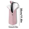 Portable Curling Iron Storage Bag Heat Resistant Travel Home Curling Iron Hanging Organizer