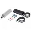 Bomba de combustível externa de alta pressão em linha de 255 LPH com kit para bomba de linha de combustível Walbro GSL392, acessório automotivo universal de metal
