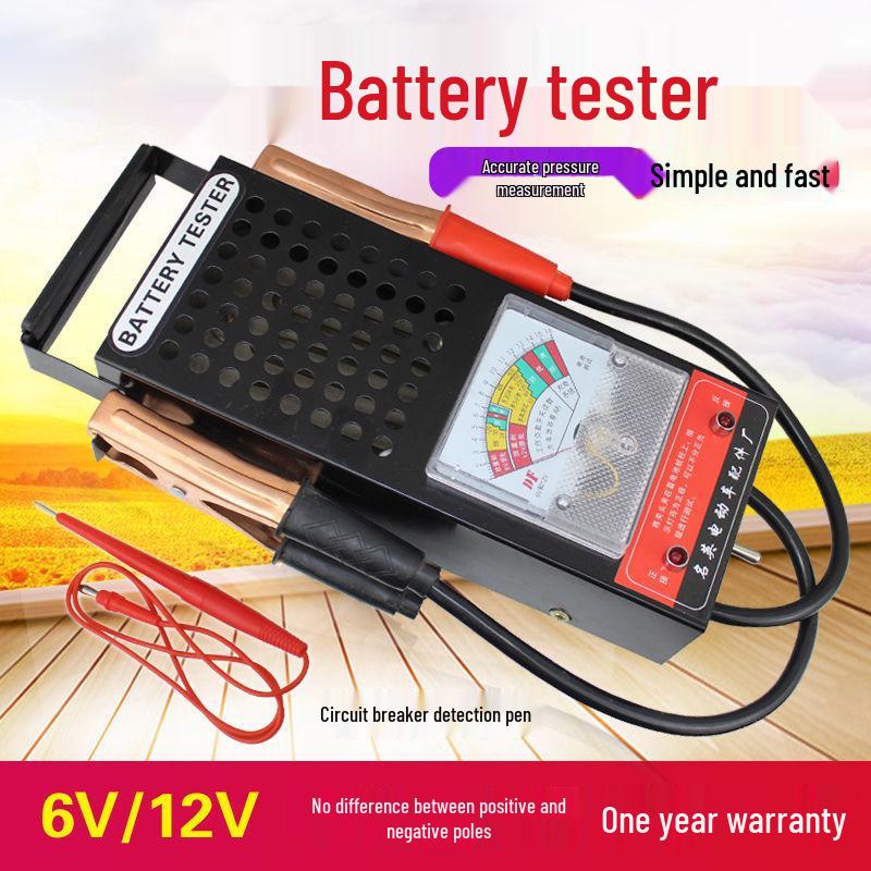 High-Precision Car Battery Voltmeter and Tester for EVs