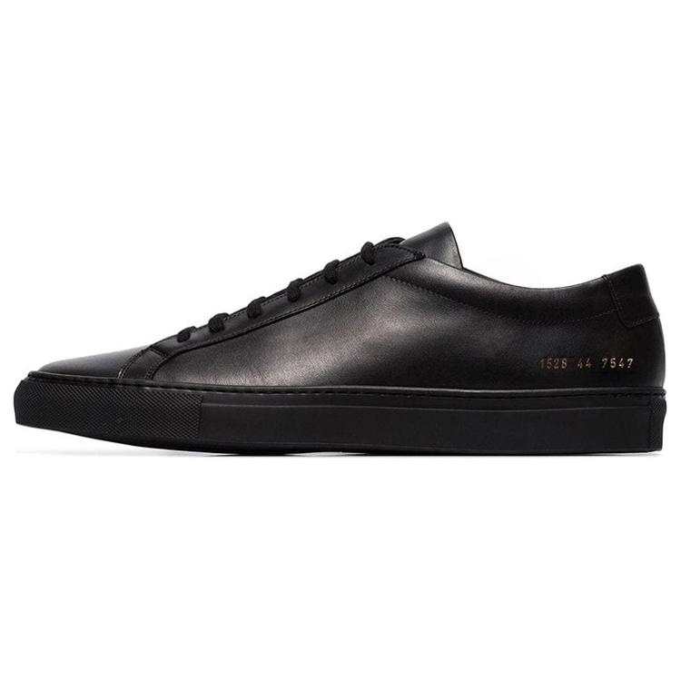 New COMMON PROJECTS Achilles Low 'All Black' 1528-7547