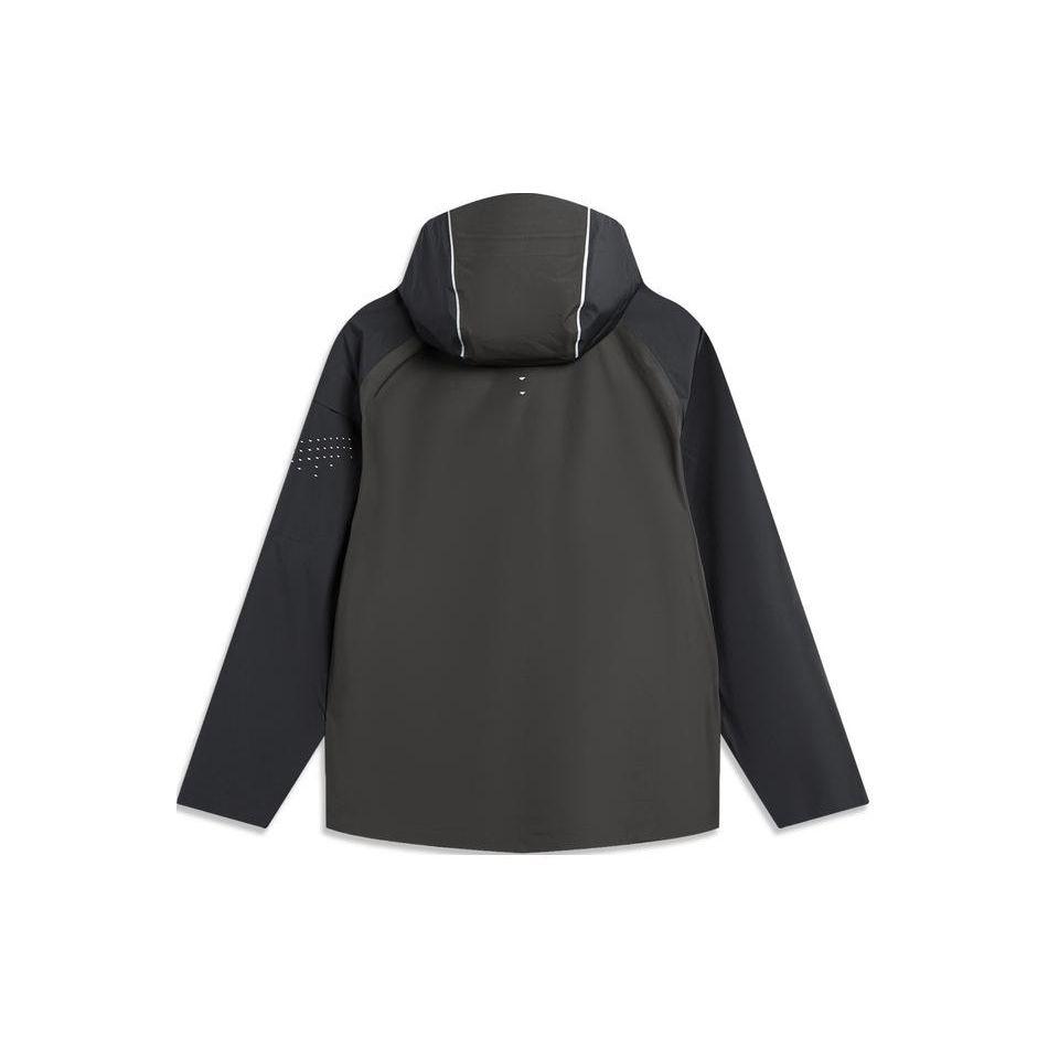 Li Ning CF Su Wan Long Jia Reflective Breathable Waterproof Outdoor Jacket Men Jacket Black ACFU003-3