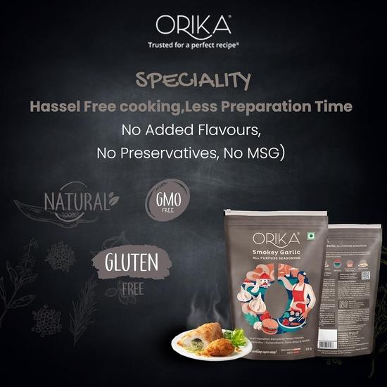 Orika Smokey Garlic All Purpose Seasoning (75G / 85G, Pack of 1)
