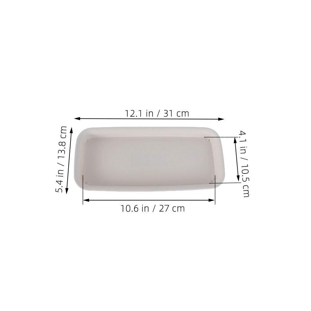3Pcs Professional Flowerpot Water Trays Sturdy Plastic Gardening Flowerpot Bottom Trays Anti-Leakage Plant Pot Water Plates