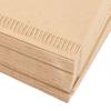 Disposable Coffee Filter Paper, Reduces Fine Powder, Pack of 100, for Commercial and Home Use, 1-2 Cups