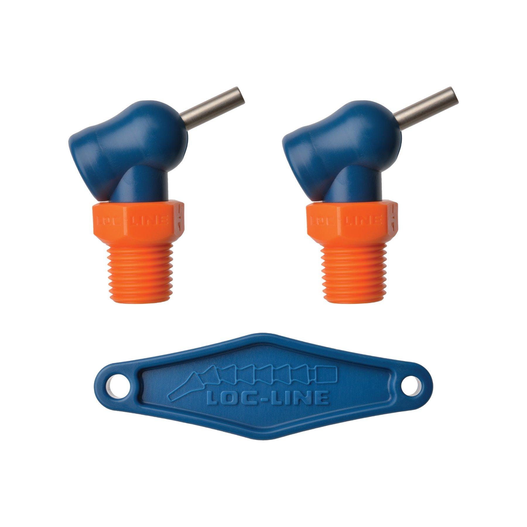 

HPT nozzle threaded x2 NL72082 LOC-LINE 1/4 XR 1.6x12.7mm
