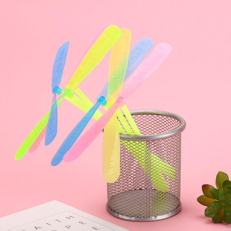 Colorful Hand-Made Bamboo Double-Wing Dragonfly Toy – Nostalgic Outdoor Gift for Kids