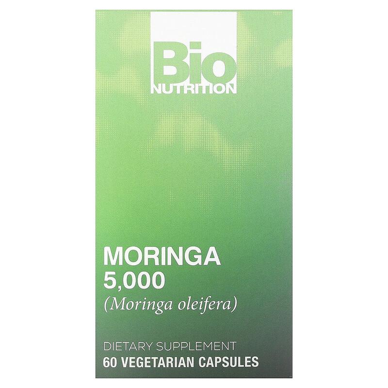 Moringa, 5,000 Mg, 60 Vegetarian Capsules