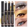 Professional Waterproof Eyeshadow Stick Long Lasting Shimmer Matte Eye Shadow Pen for All Day Wear