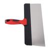 14in Stainless Steel Putty Cutter Drywall Taping Cutter with Non Slip Soft Handle for Applying and