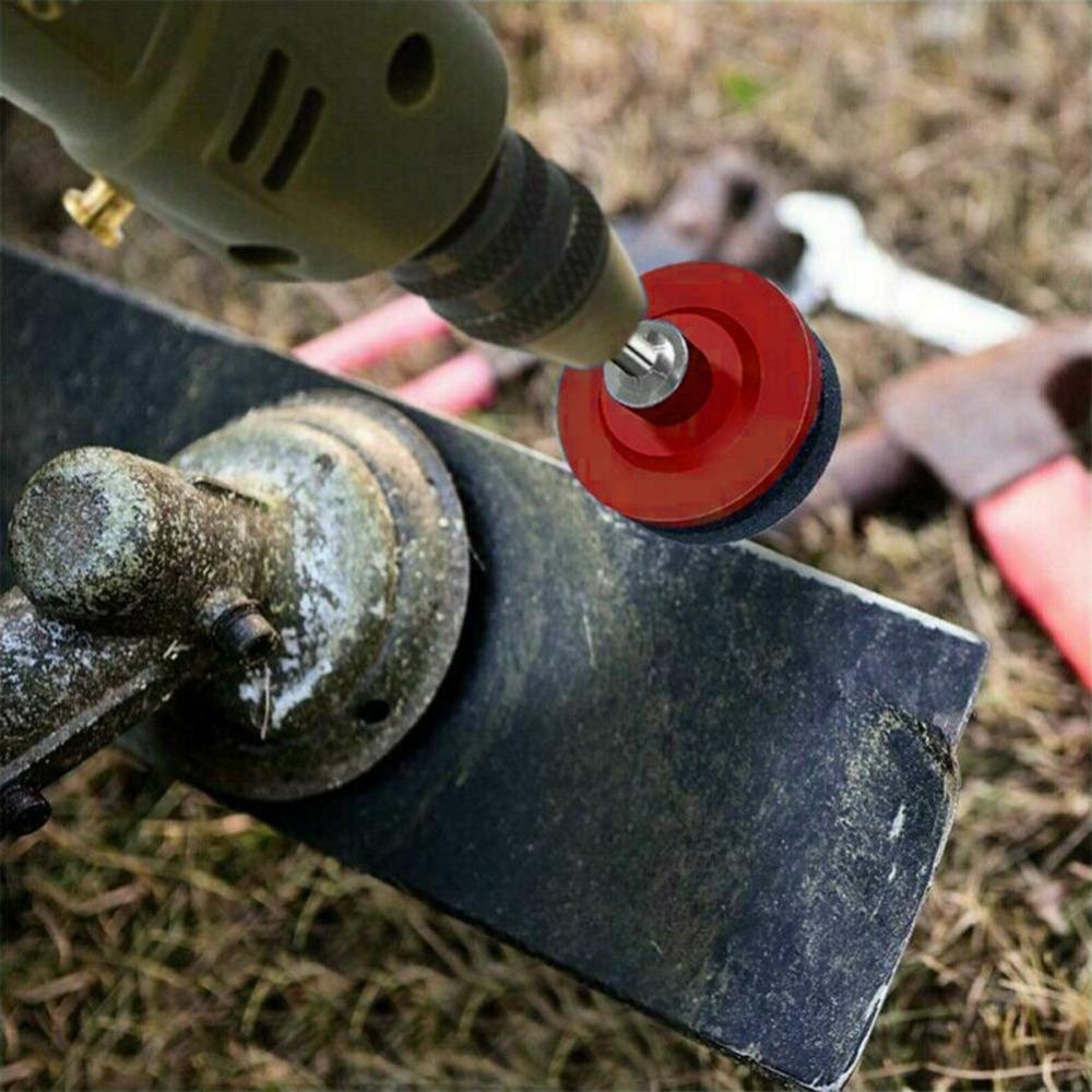 High Temperature Resistance Lawn Mower Blade Sharpener Corundum Blade Sharpener Tool  Landscapers
