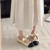 Fashion Designer Butterfly-knot Women Mary Jane Shoes Fashion Shallow Slip On Shoes Ladies Casual Outdoor Soft Sole Ballerina Shoes