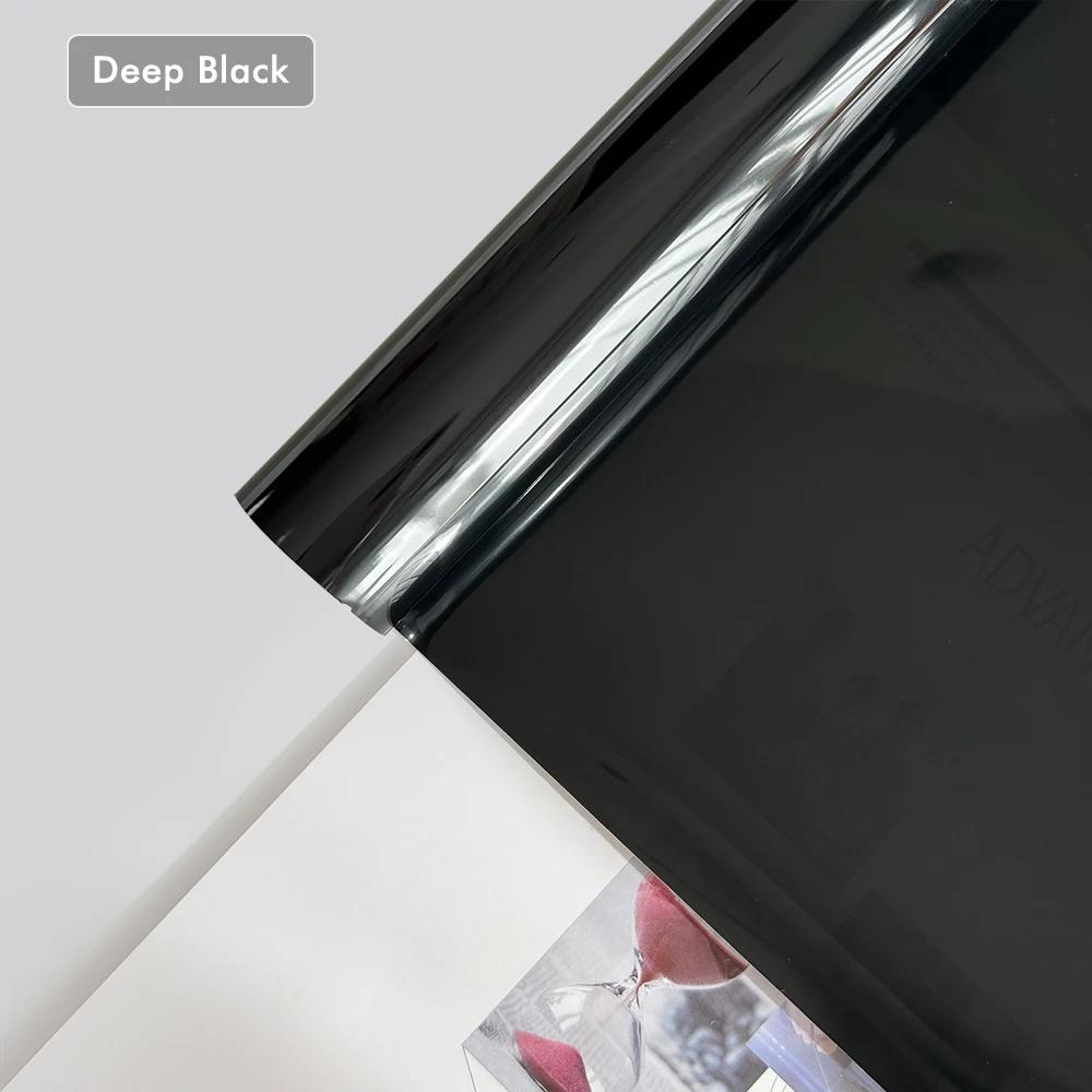 Gloss Transparent Light Black Smoke PVC Film Tint Headlight Taillight Wrap Cover Film Foil Sticker Cover Armored Film for Cars