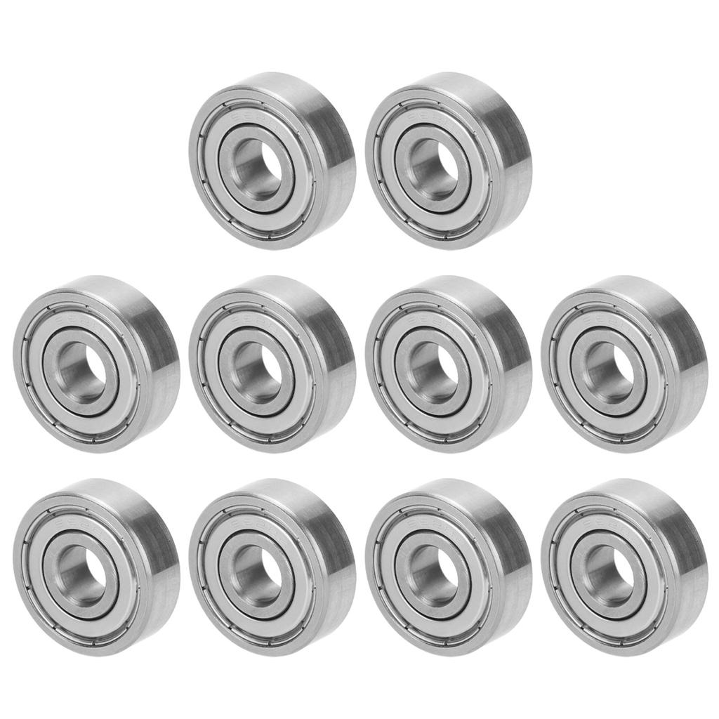 10Pcs Ball Bearings Stainless Steel WearResistant Quiet Skateboard Driver Accessories S628Z