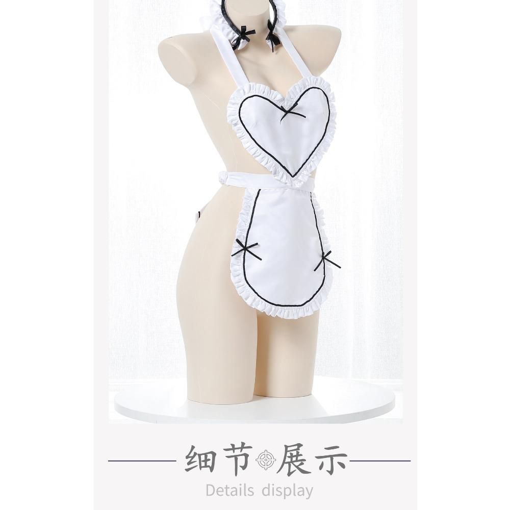 Original Love Maid Sex Seduction Outfit Underwear Sexy No-take Robe Uniform Perverted Training Sm Queen Pajamas