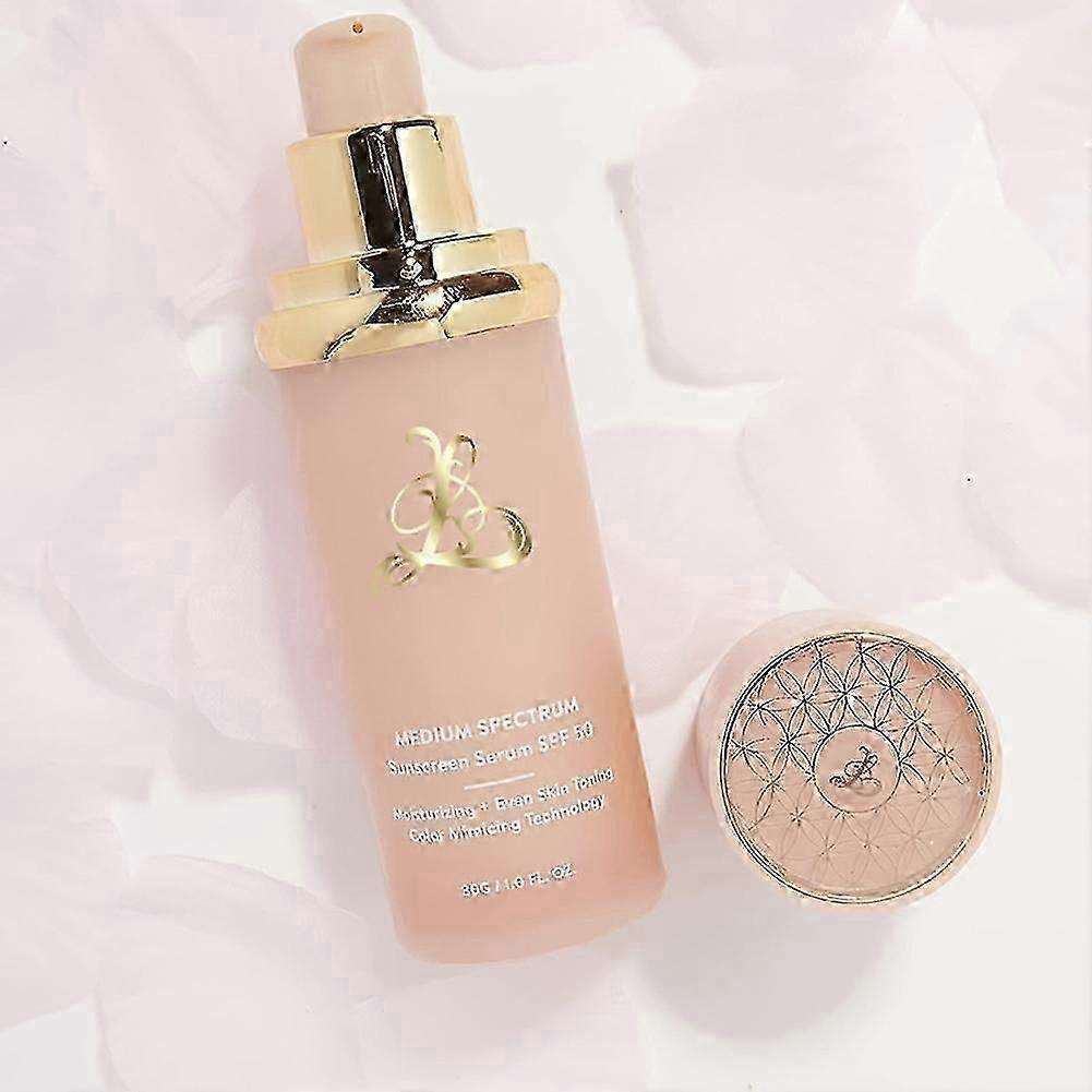 4 In 1 Color Changing Foundation Lightweight, Spf50, Anti-aging, Long-lasting, Hydrating, Flawless Coverage For All Skin Types 30g