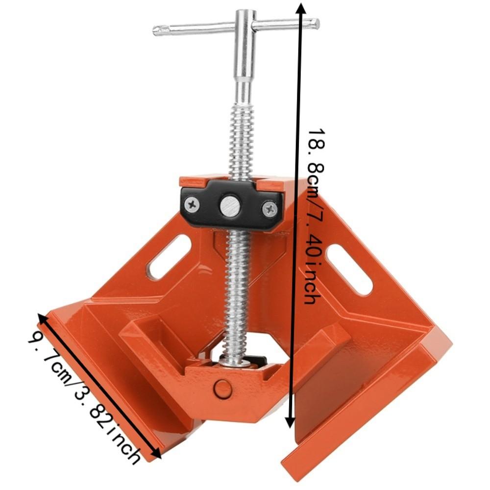 Aluminum Alloy Corner Clamp Adjustable Clamping Plates Quick Fixture Tool For Carpentry