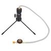 Gas Heater Tripod Heat Proof Stainless Steel Hose Portable Camping Heater Tripod Stand for Outdoor Fishing