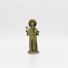 Vintage Designs Standing Maria Figurine Antique Metal Religous Figure Sculpture Miniature Ornament Spiritual Decoration