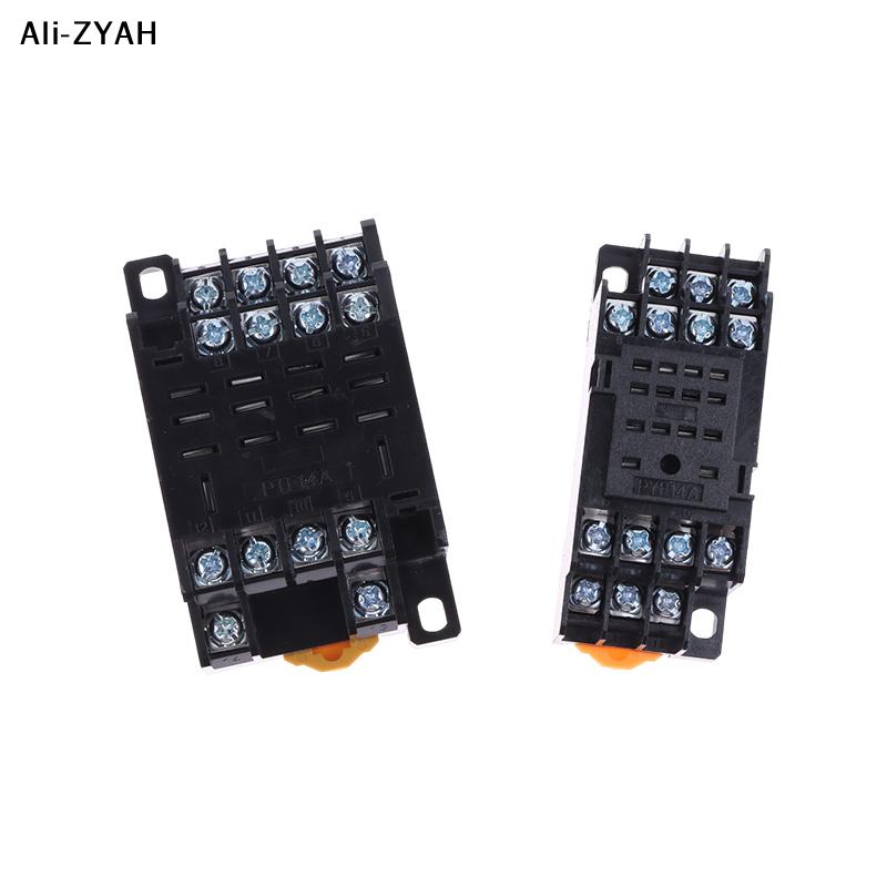 PYF08A PYF11A PYF14A PTF08A PTF14A Relay Base Socket 8/11/14 Pin Mini Small Intermediate Relay Holder