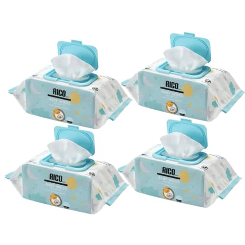 RICO Baby Wipes, Costco, 100 Sheets X 4 (Sold In Packs of 4)
