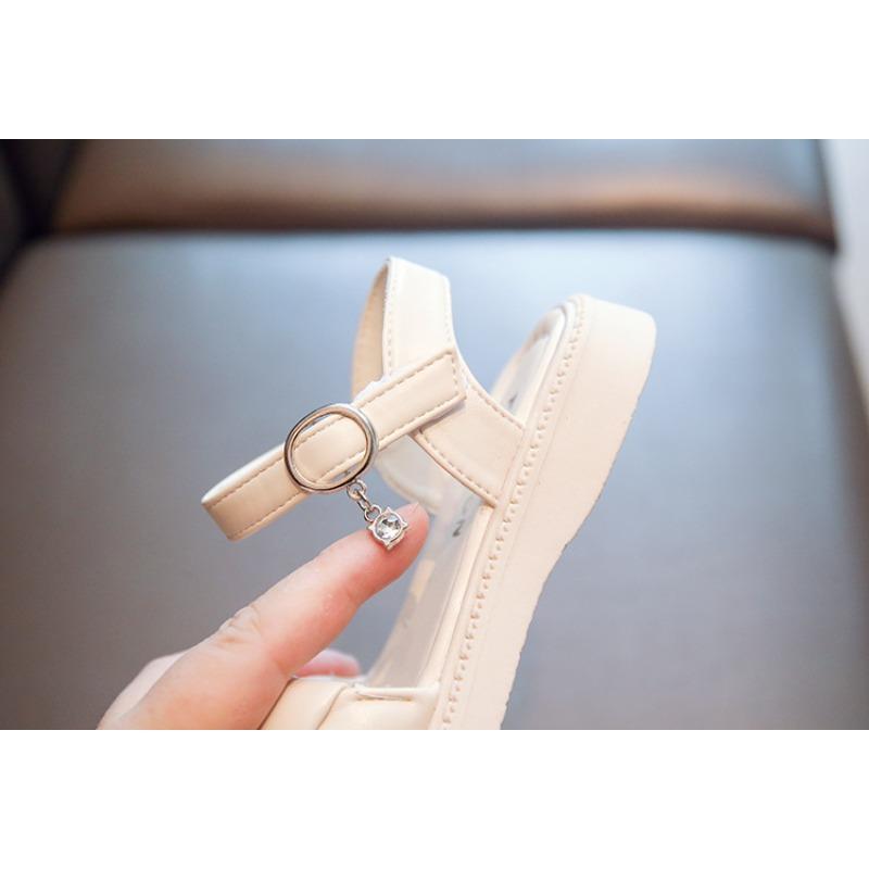 Sandaler för flickor, Sommarens Nyheter, Mjuka Halkfria Plattfotade Strandskor, Trendiga Prinsesskor för Äldre Barn