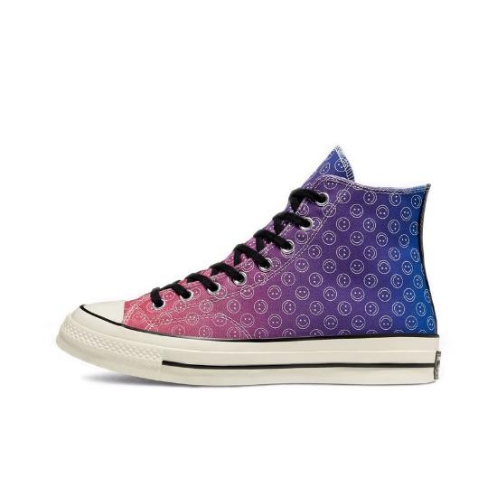 

Converse Chuck 70 High Happy Camper - Gradient Purple 167635C EU 36 cerise розовый