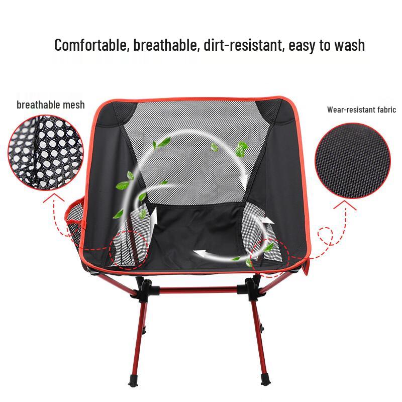 ZISIZ Outdoor Portable Folding Moon Chair