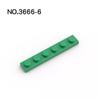 20Pcs MOC Parts 3666 Plate 1 X 6 Compatible Bricks DIY Assmble Building Blocks Particle Kid Puzzle Assmble Toy Gift