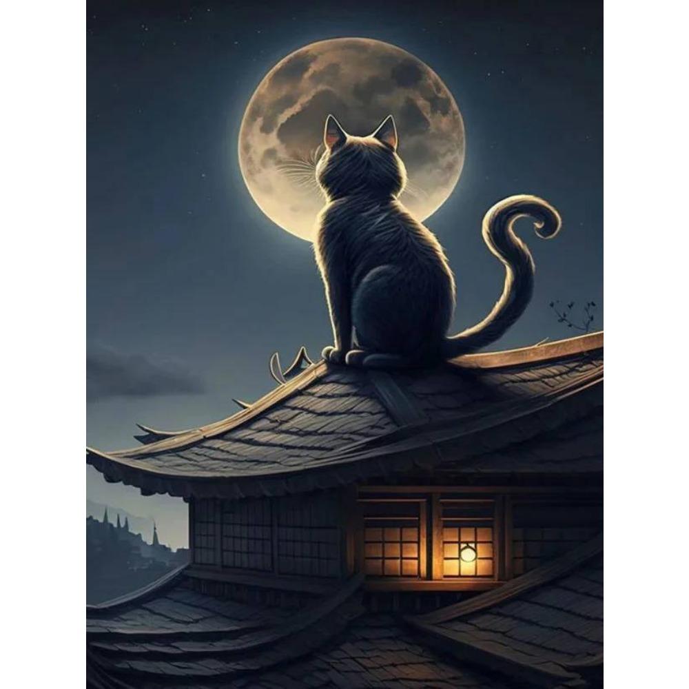 DIY Full Round Diamond Painting Cross Stitch 3D Animal Art Style Home Scene Decorative Diamond Painting 5d Diamond Art Painting