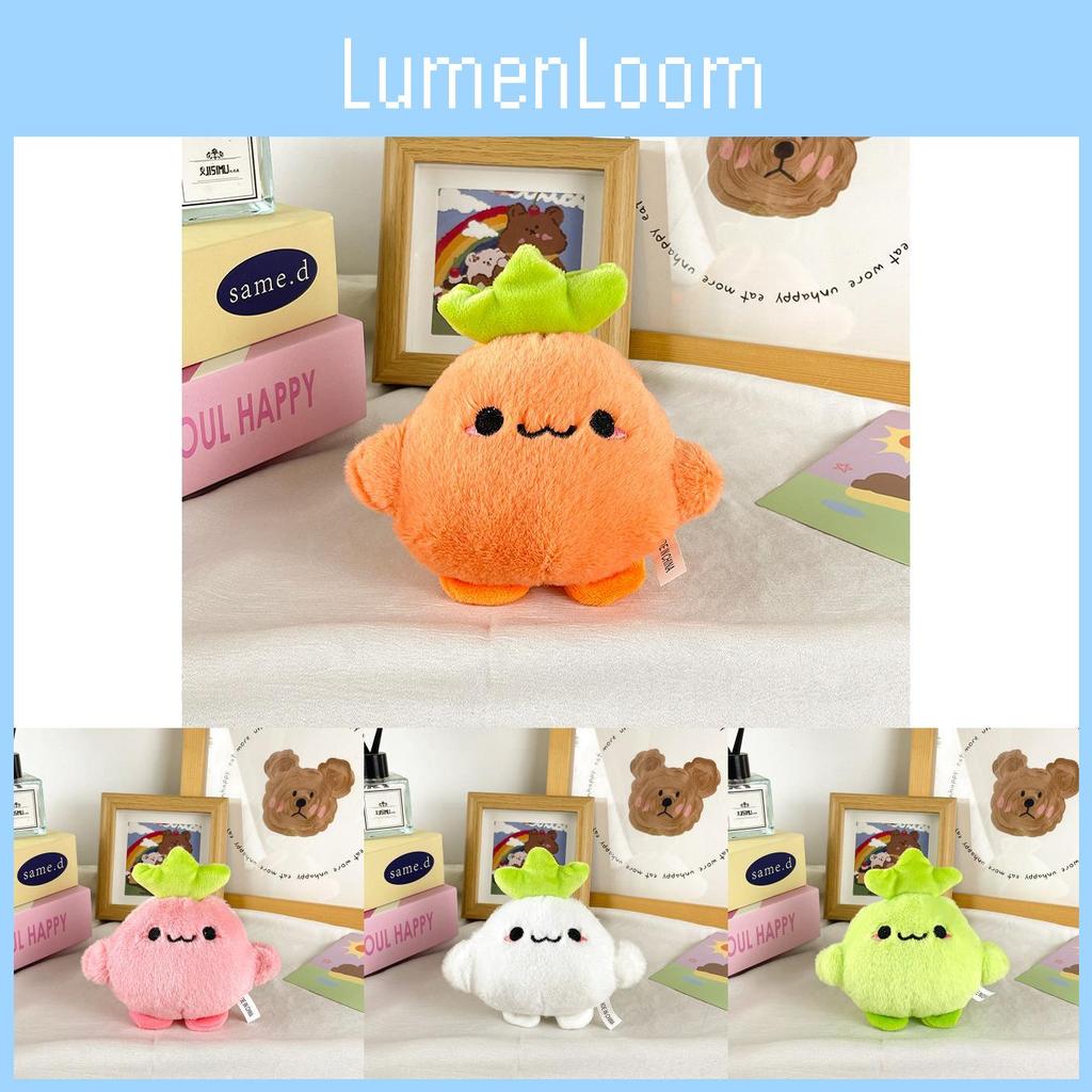 Radish Head Plush Stuffed Toy Vegetable Doll Room Decoration Kids Birthday Gifts