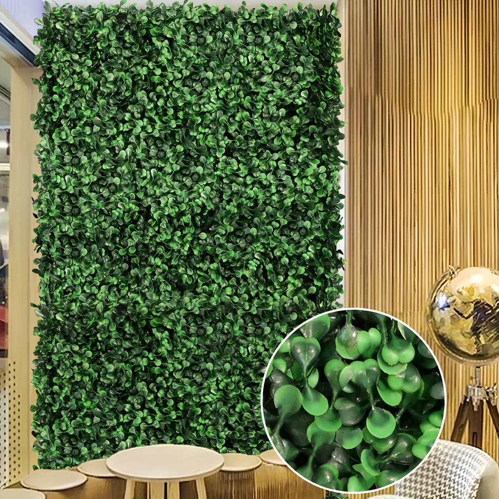 3 Pezzi Pianta Artificiale - Decorazione da Appendere per Esterno/Interno, Adatta per Giardino, Patio, Hotel, Ringraziamento, Parete Verde Finta Resistente, Decorazione per Cortile e Casa