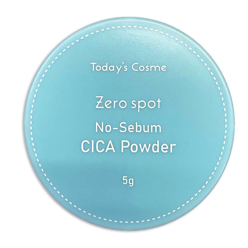 Cosme Zero Spot CICA Минеральная пудра Cica для лица Корейская косметика Сегодняшняя 5 г, Пудра, Пудра, Пудра для коррекции макияжа, белый