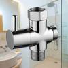 Three Function 3 Way Shower Head Diverter Valve G1/2 Shower Head Diverter  Faucet