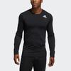 Adidas Techfit Long Sleeve Training T-Shirt Men Tops Black GM5038