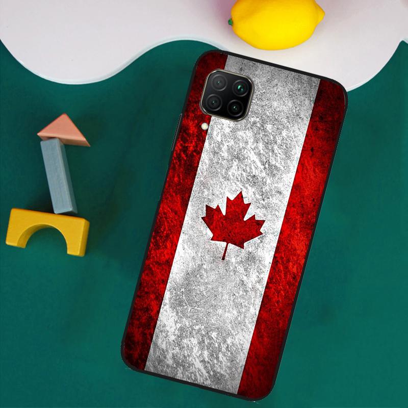 Canada Canadian Flag For Huawei Nova 11i 12s 12i 8i 7i Y73 Y70 Y90 Y60 Y72 Y61 Y91 9 10 SE P30 Pro P40 Lite Case