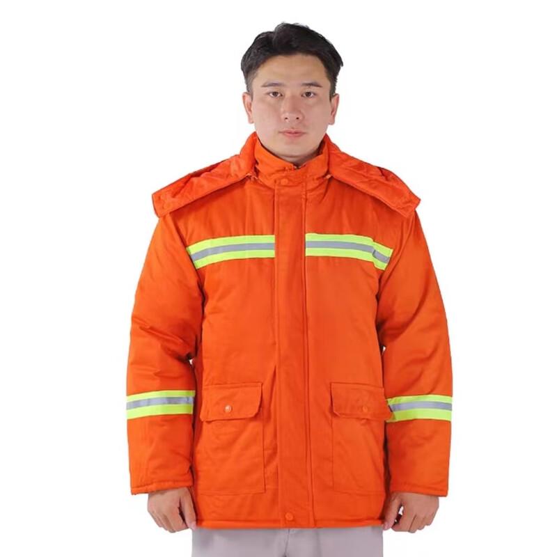 DAXTE Cold Protection Work Jacket for Sanitation Workers M-4XL
