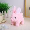 Electric Bunny Doll Plush Simulation Cute Rabbit Interactive Toys Walking Dolls Children's Accompany Birthday Gift