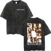 Vintage Washed The Art of Loving Tour  Graphic T Shirts High Street Fashion Trend Tshirts Men Women Casual Cotton Tshirt